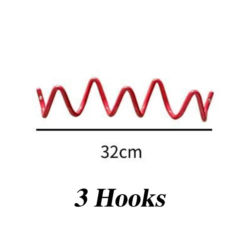 Wave Väggkrok i Metall 3/5 Krokar