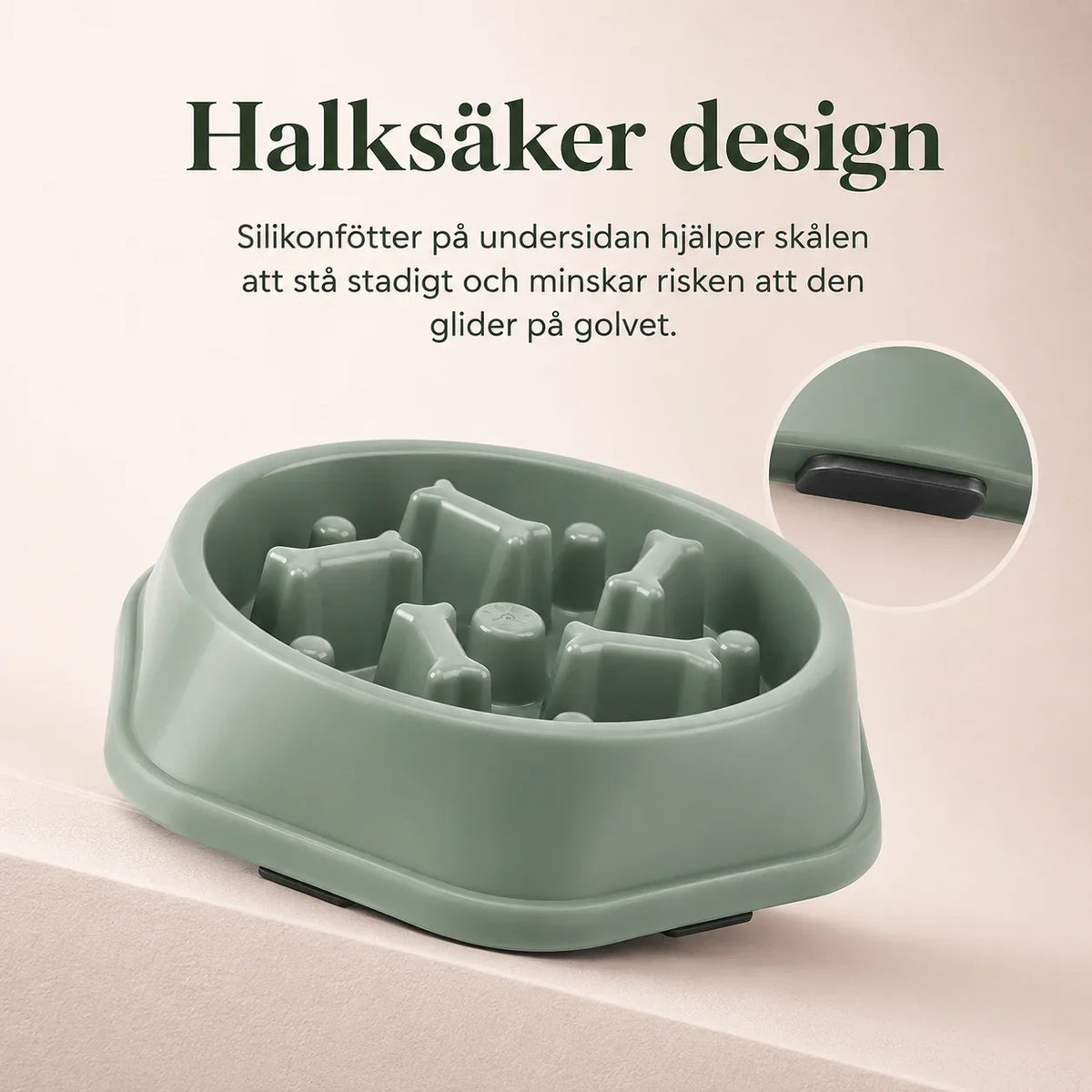 Slow Feeder Hundskål – Matskål för Långsamt Ätande