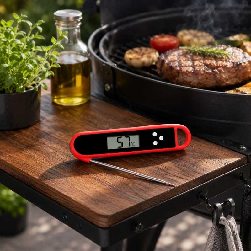 Grilltermometer digital med snabb avläsning