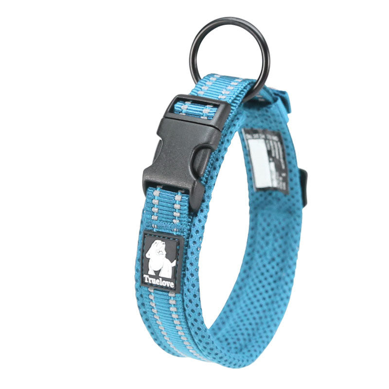 Hundhalsband med vaddering & reflex