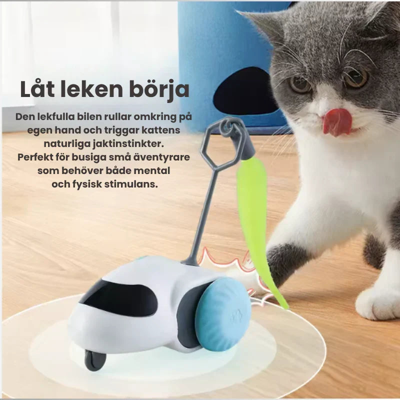Kattleksak - Interaktiv bil.