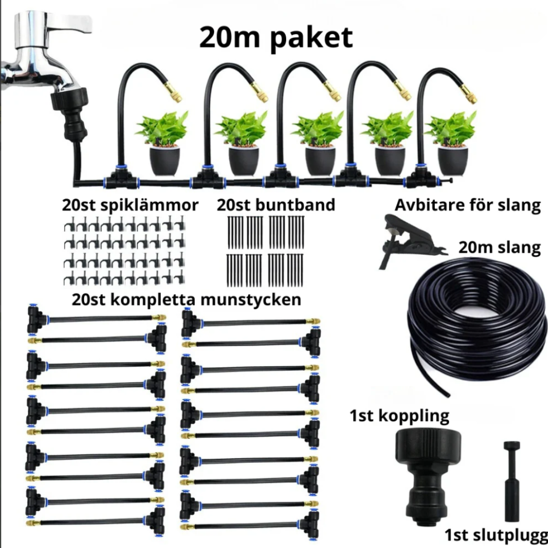 Bevattningssystem & Timer