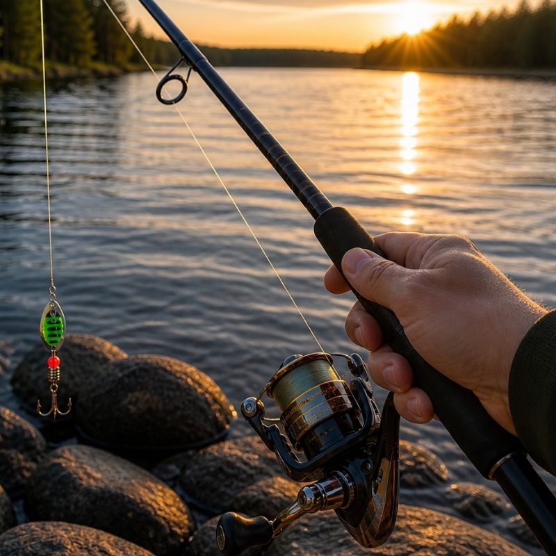Spinnare för Fiske – 16-pack med Box