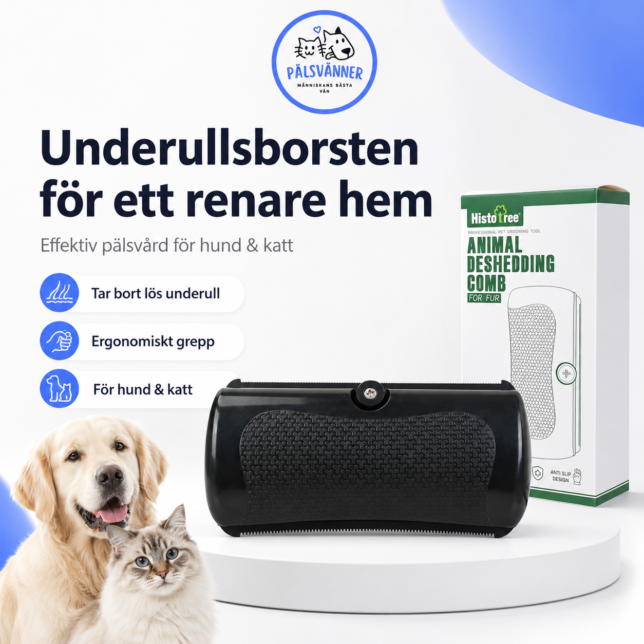 Underullsborsten – För Ett Renare Hem & En Gladare Pälsvän
