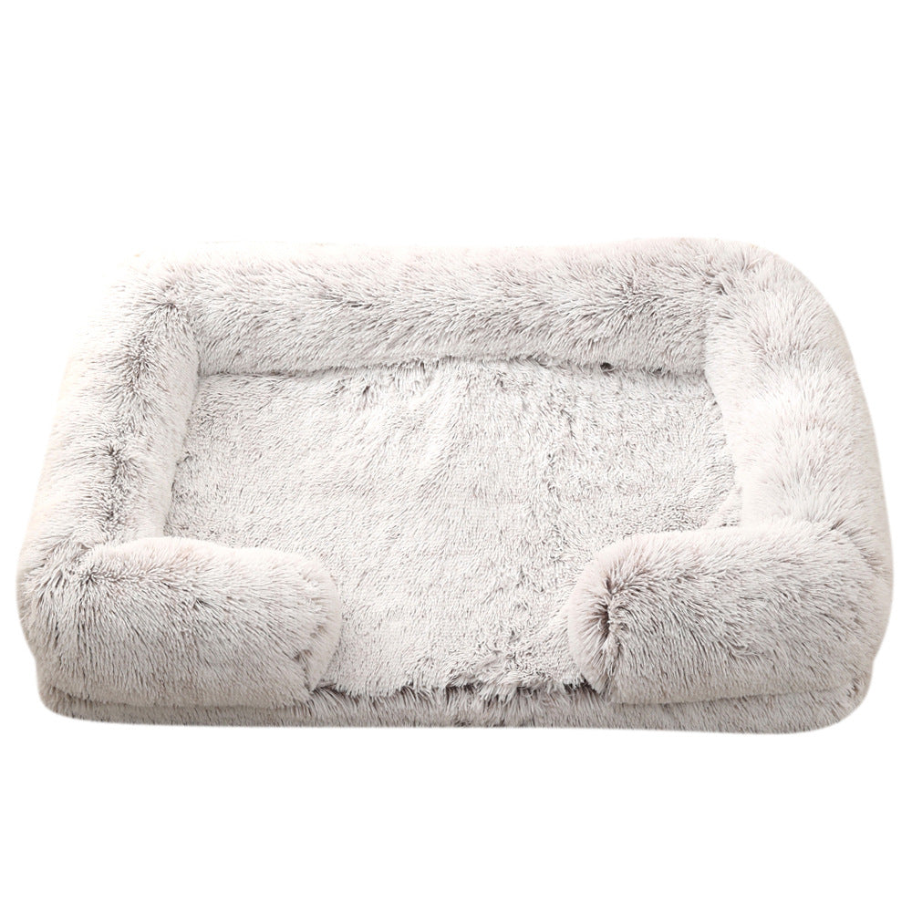Varm och fluffig bädd för hund & katt