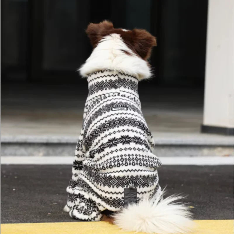 Värmande Hunddress för Större Raser