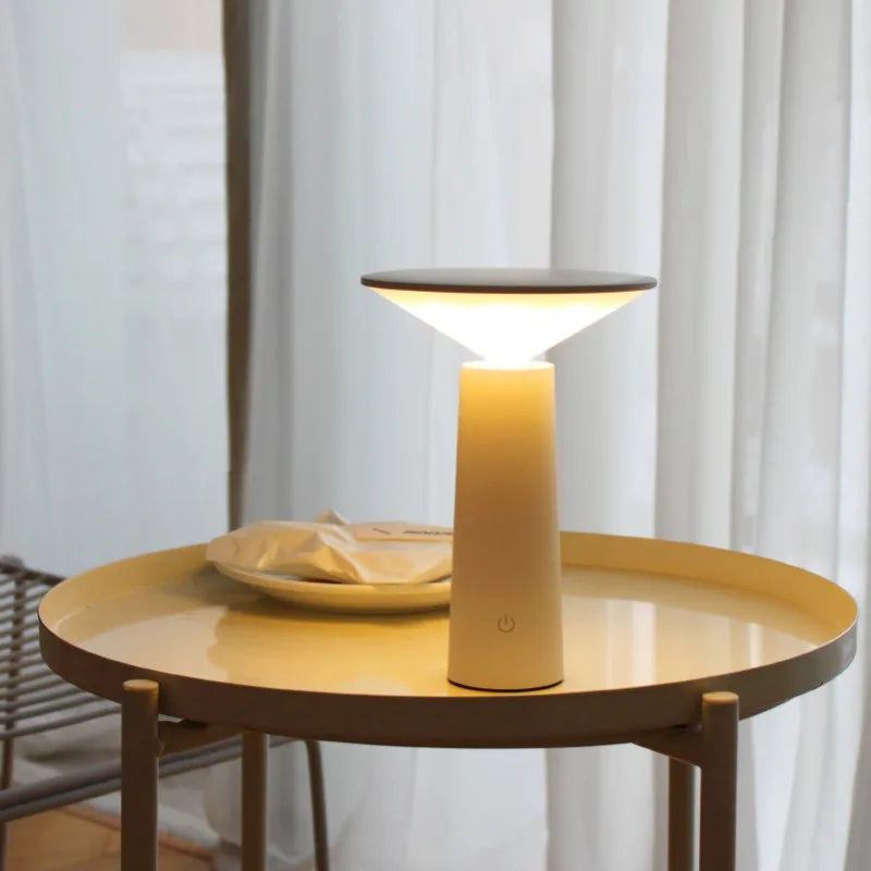 Lamira Trådlös Dimbar Bordslampa | Modern Designlampa