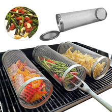 Grill Korg - Rostfritt Stål Rullande BBQ