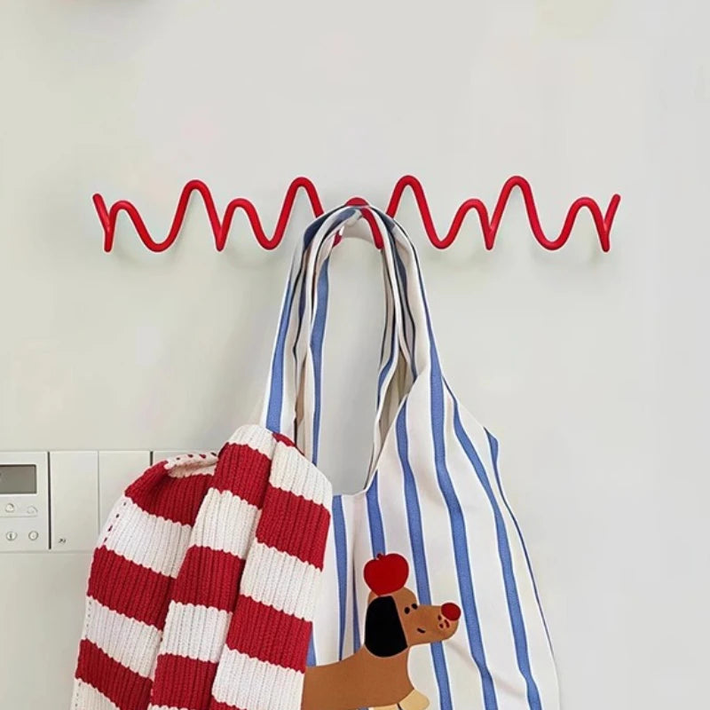Wave Väggkrok i Metall 3/5 Krokar