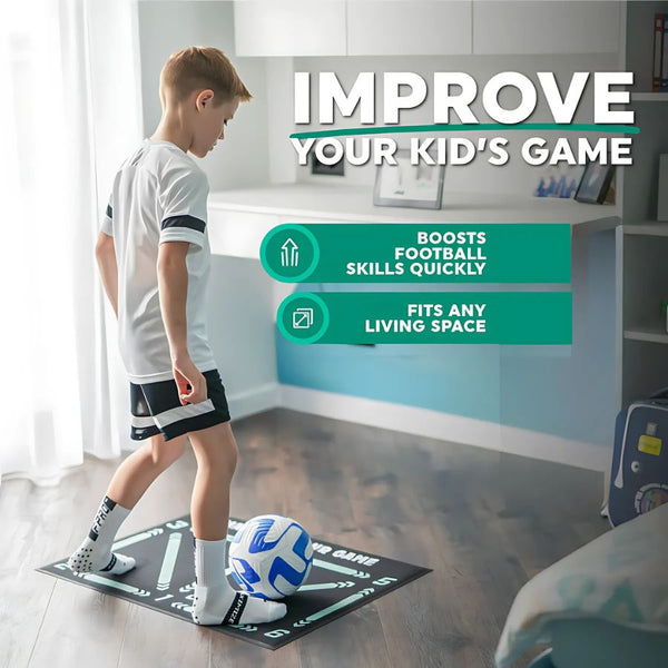 Fotboll Pro Träningsmatta och Videoträningsprogram