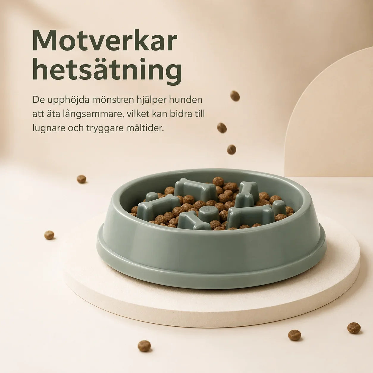 Slow Feeder Hundskål – Matskål för Långsamt Ätande