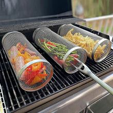 Grill Korg - Rostfritt Stål Rullande BBQ