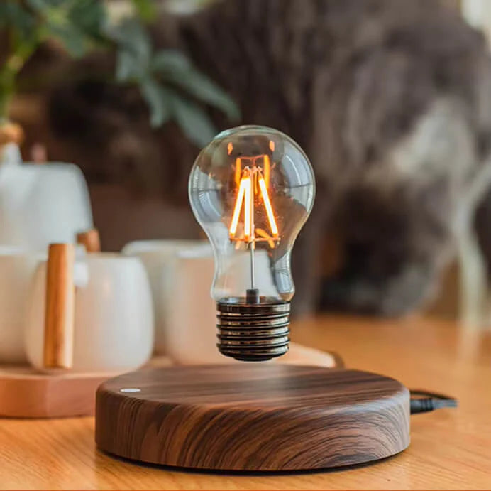 Svävande LED-lampa med Magnetisk Bas
