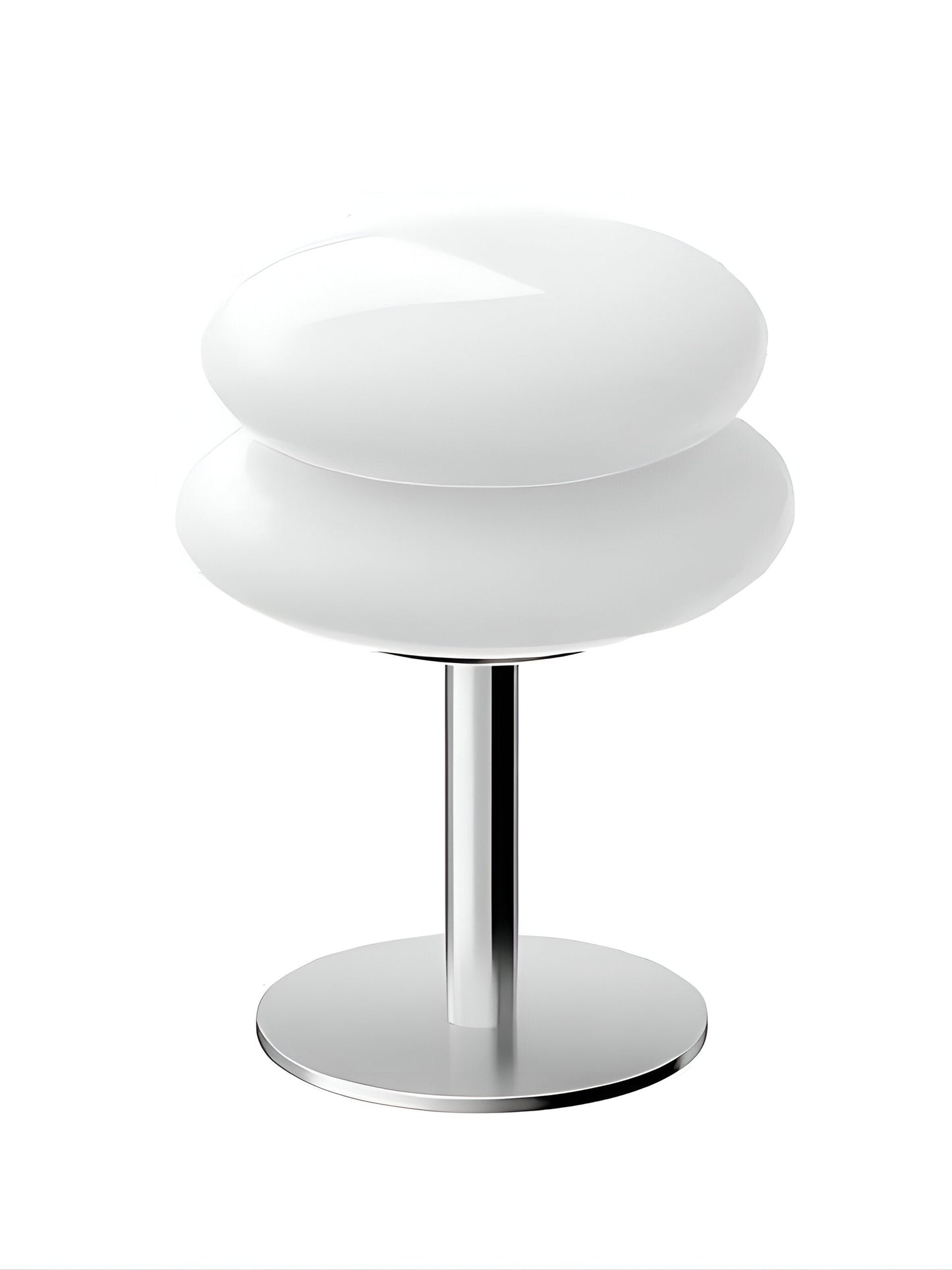 Macaron Inspirerad Bordslampa - Elegant Bordslampa i Glas för en Livlig Rumsatmosfär
