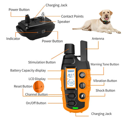 3300Ft Elektrisk Hundträningshalsband