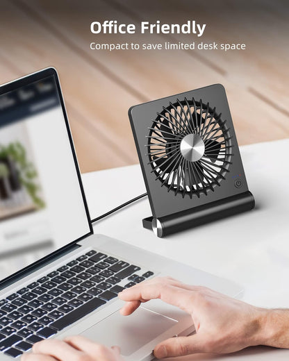 Tyst USB Bordfläkt Mini