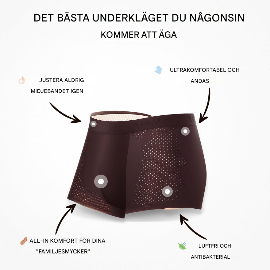 Bambu Boxershorts för herr - Komfort hela dagen