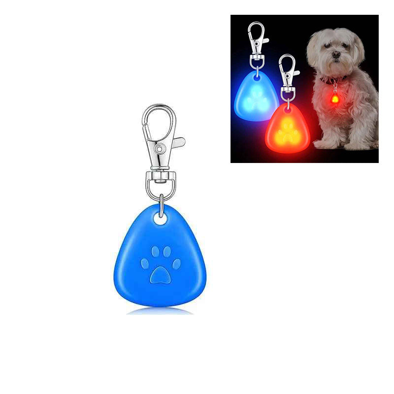 Blinkande LED hängsmycke för hundhalsband