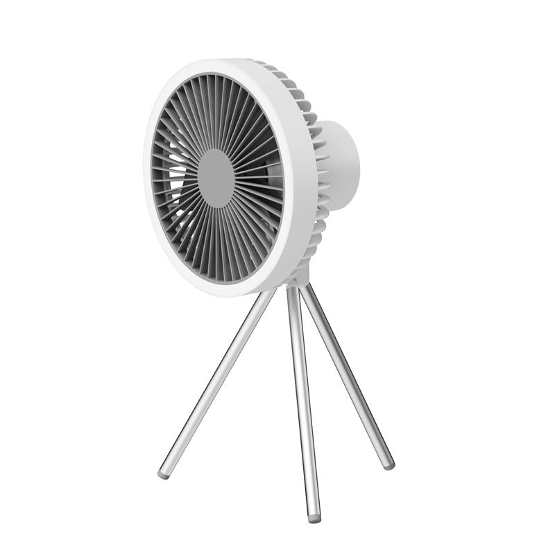 Campingfläkt Portabel med Powerbank & LED