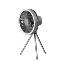 Campingfläkt Portabel med Powerbank & LED