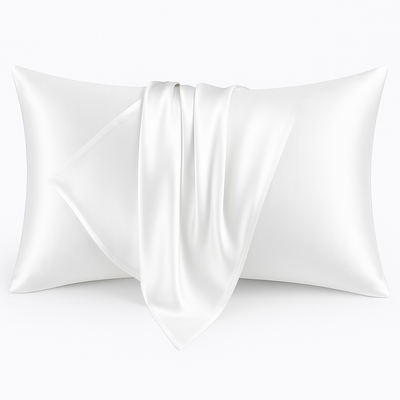 SilkCare™ Lux – 2-pack lyxiga mullbärssilkesörngott med antibakteriellt