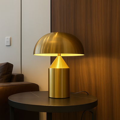 Sculptura Bordslampa – Modern Design i Metall