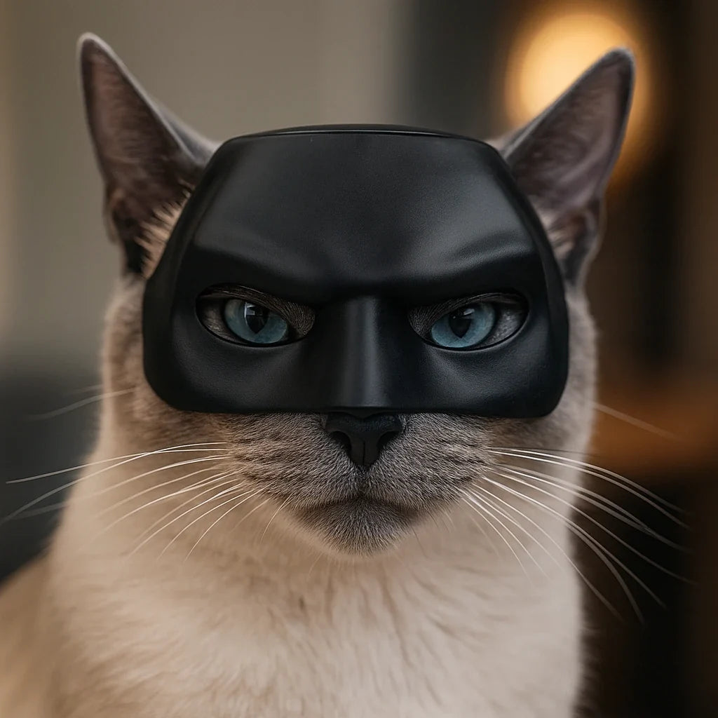 BatCat-mask för katt