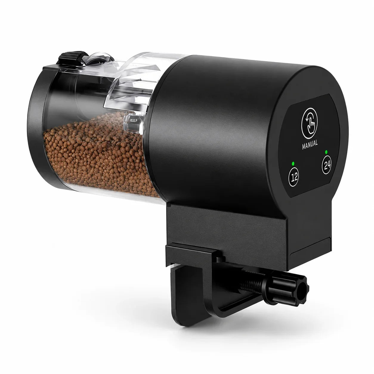Automatisk Fiskmatare för Akvarium – Batteridriven Foderautomat med Timer