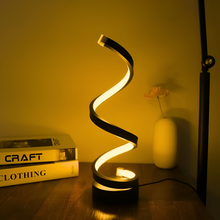 Spiral Design Bordslampa - 3 Färger Justerbar Skrivbordslampa