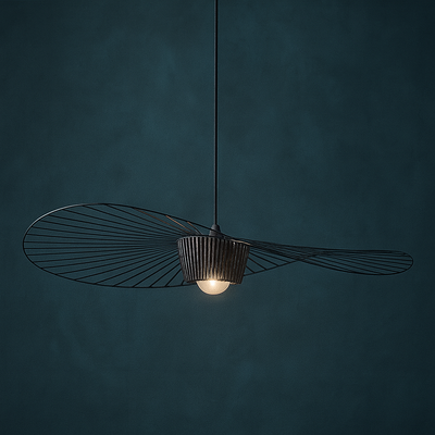 Slokhatt Taklampa – Extra Stor Pendellampa i Unik Design