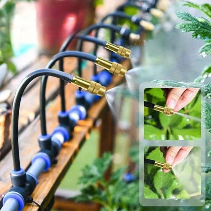 Dimbevattningskit för växthus och planteringar