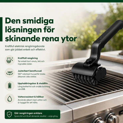 Elektrisk Grillborste med USB-laddning – 260 min drifttid