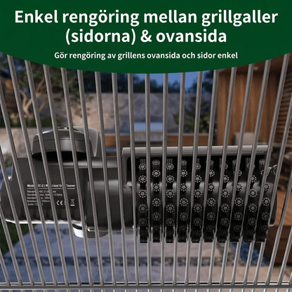 Elektrisk Grillborste med USB-laddning – 260 min drifttid