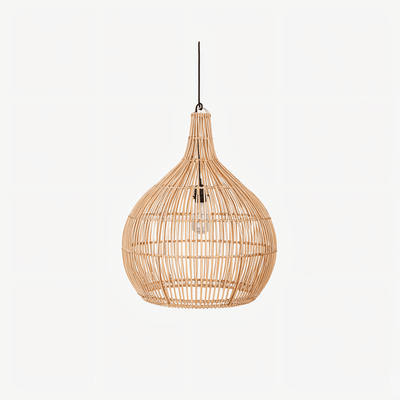 Flätad Ljusbur Pendellampa