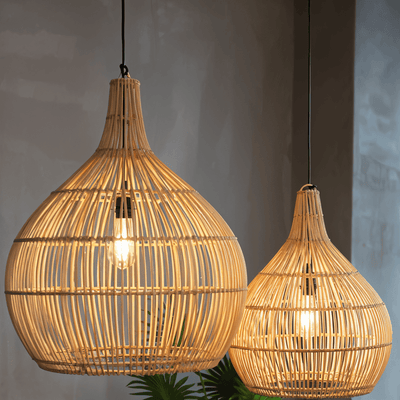 Flätad Ljusbur Pendellampa