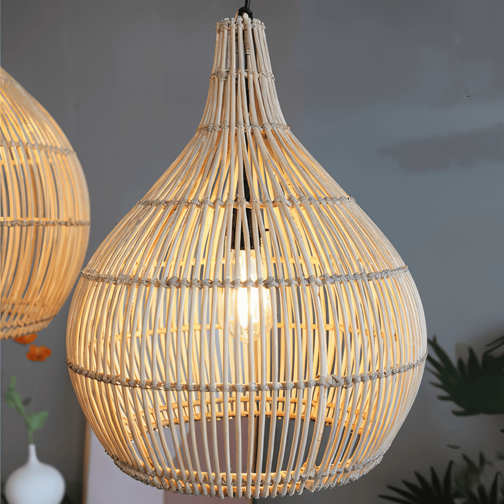 Flätad Ljusbur Pendellampa