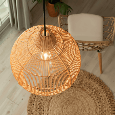 Flätad Ljusbur Pendellampa