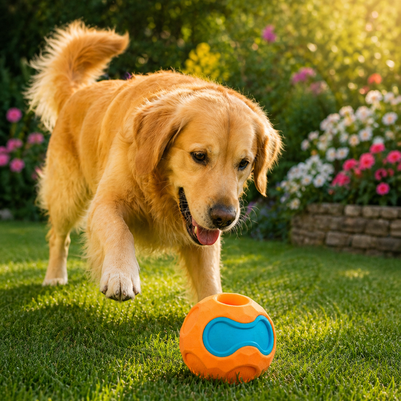 Dogman Hasse flytande boll 9 cm hundleksak