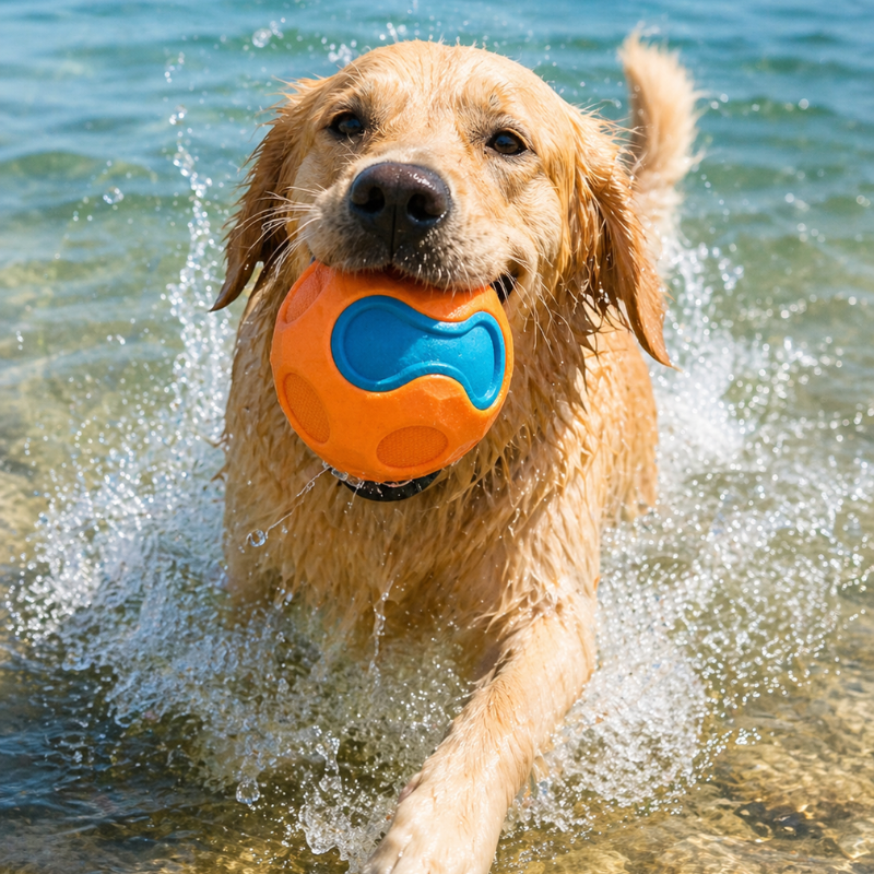 Dogman Hasse flytande boll 9 cm hundleksak