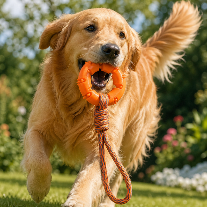 Dogman flytande hundleksak i TPR foam