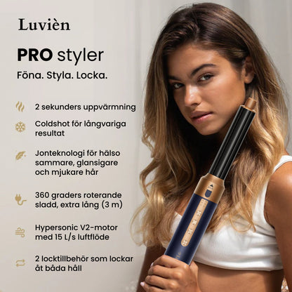 Veloura AirStyler 6-i-1 Multistyler Hårfön 1400W