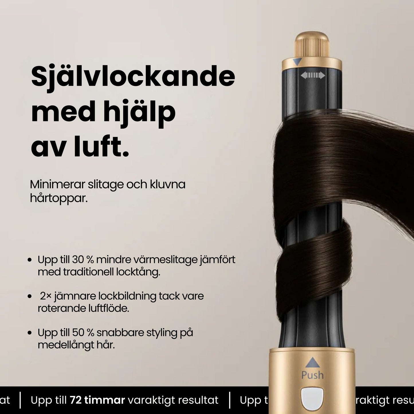 Veloura AirStyler 6-i-1 Multistyler Hårfön 1400W