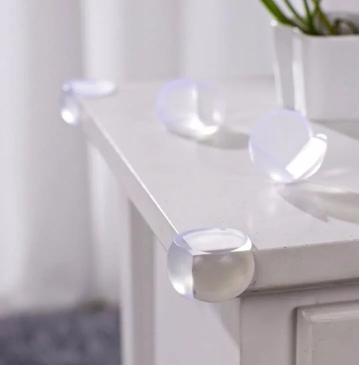Transparenta Hörnskydd för Barn 4-Pack/10-Pack