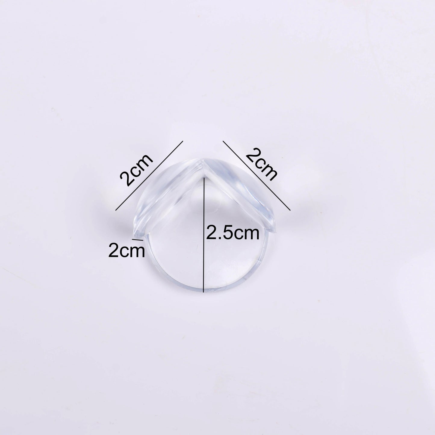 Transparenta Hörnskydd för Barn 4-Pack/10-Pack