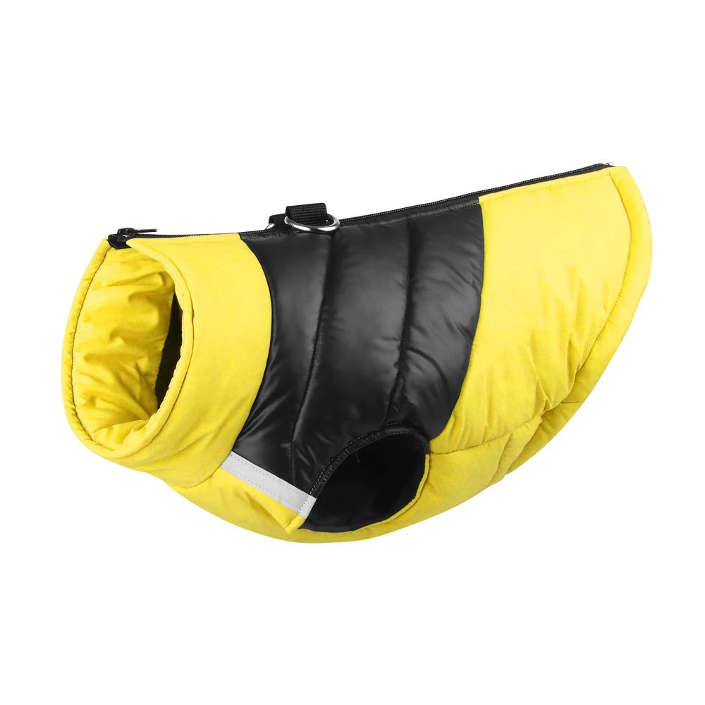 Hundjacka vinter – reflex, fodrad & vattenavvisande