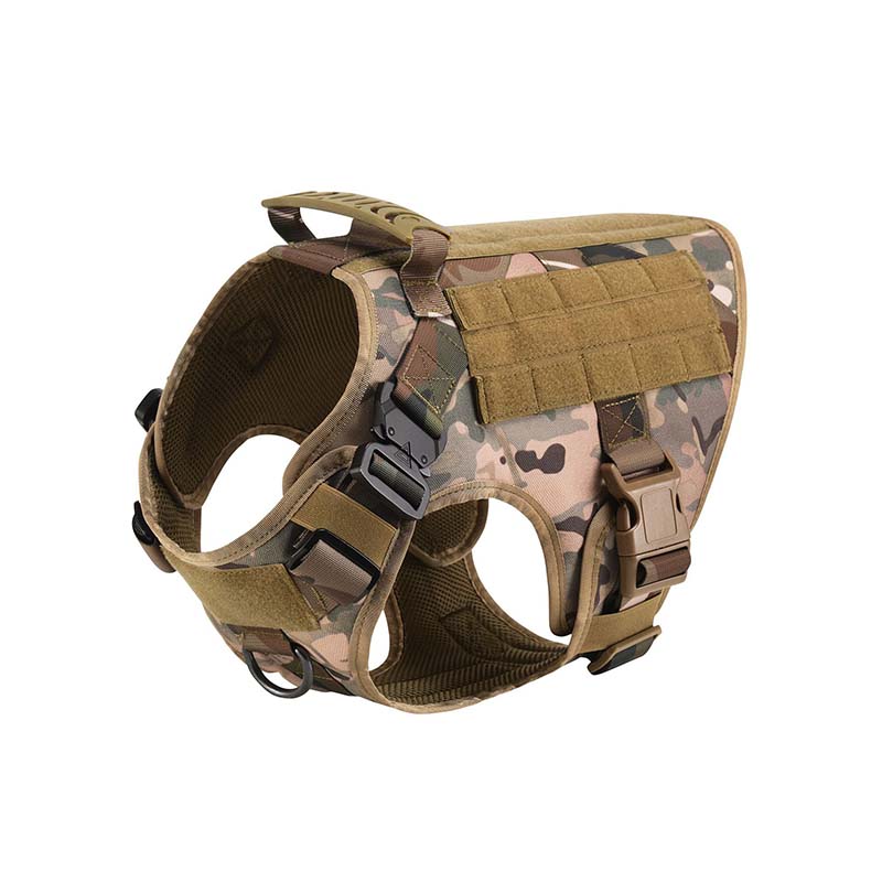 Hundsele i militärstil – anti-drag & extra kontroll