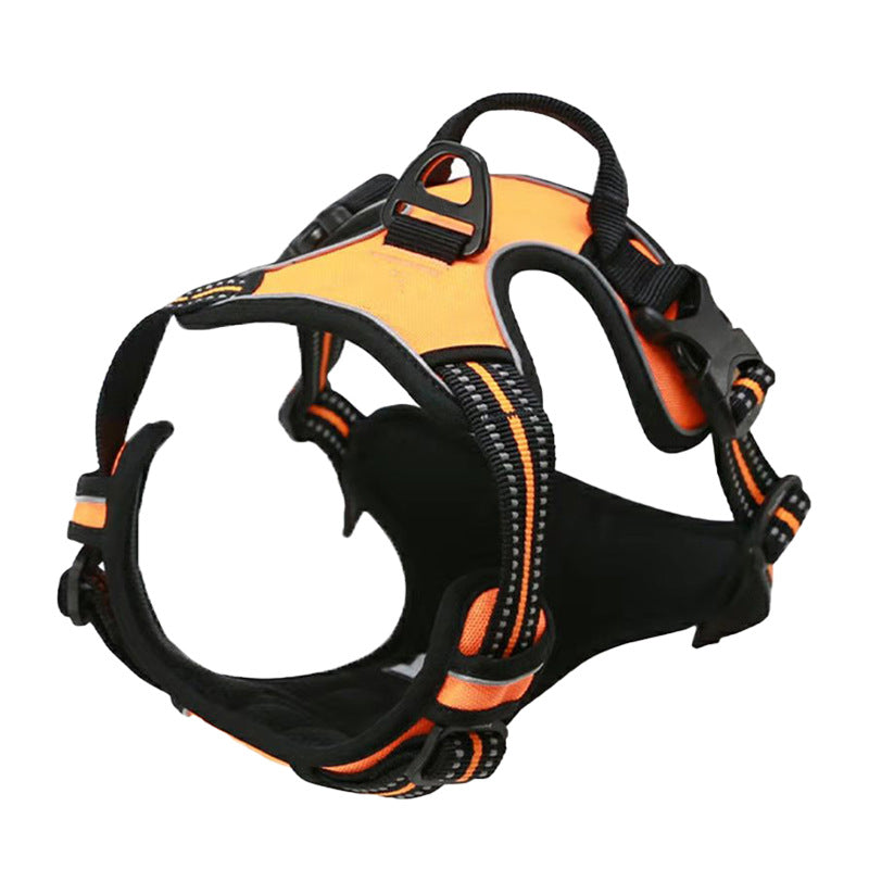 Hundsele för bil och promenad - reflex, bekväm, slitstark