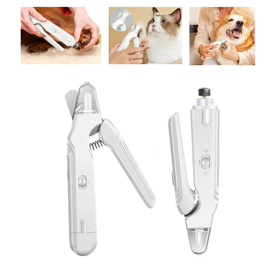 Klosax och klotrimmer för hund & katt – LED & laddbar