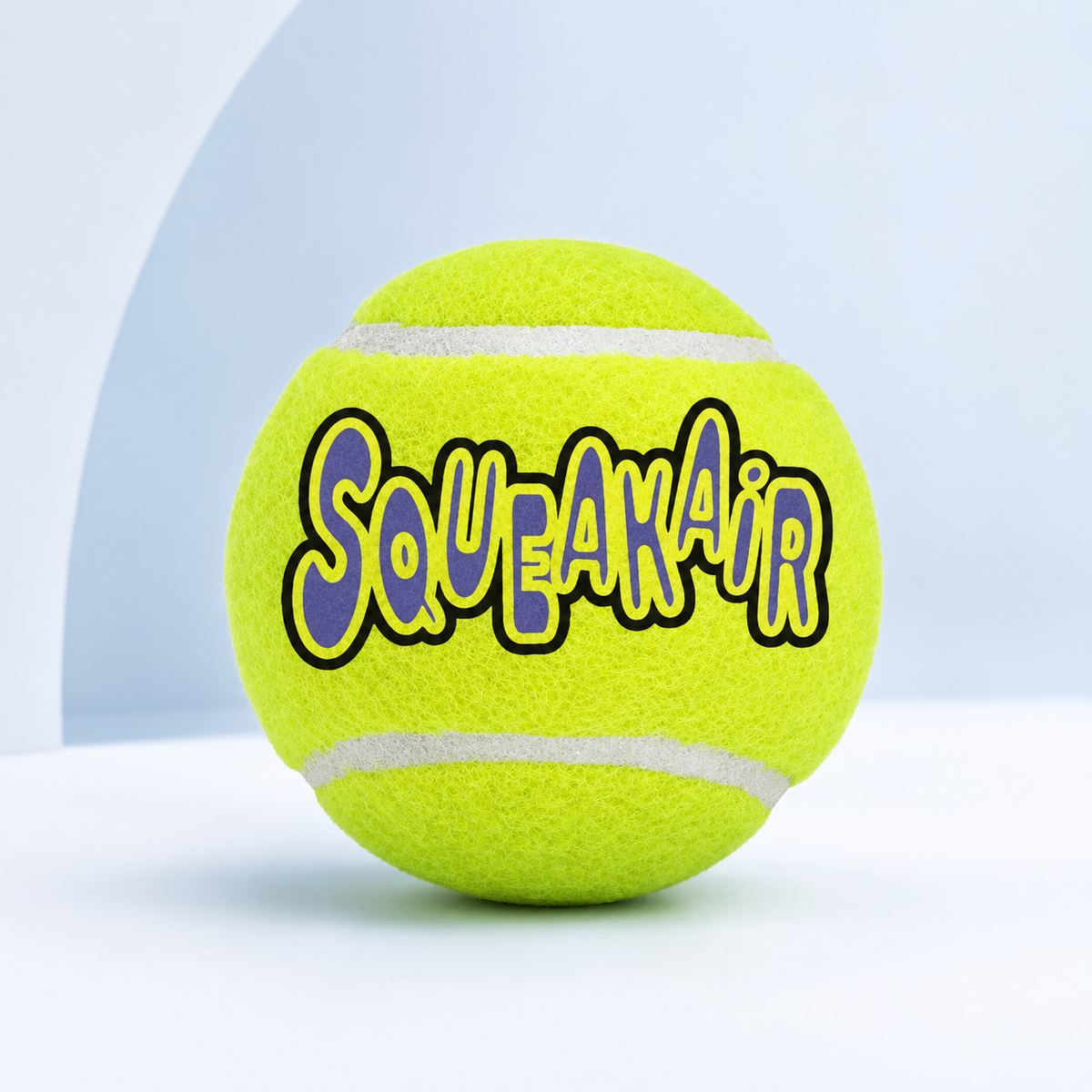 KONG SqueakAir Tennisboll med pipljud för hund 8cm