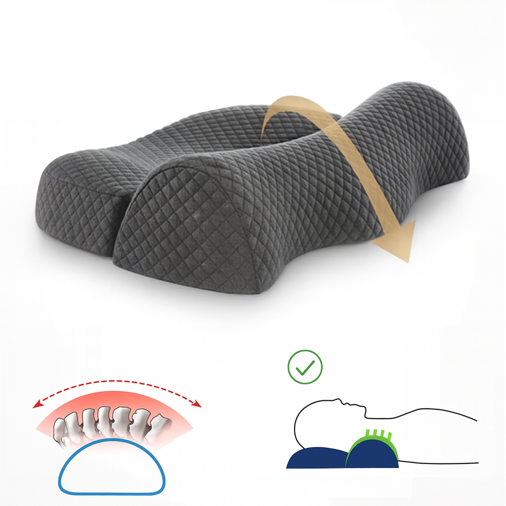 Sovkudde för Nackstöd Memory Foam
